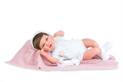 Marina - Pau pop Newborn Ane Snow Princess 45cm - speelgoedpop