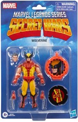Hasbro Marvel actiefiguur Wolverine Secret Wars Legends Retro 15 cm