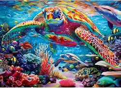 Master Pieces puzzle Coral Kingdom 1000 pièces jouet coloré
