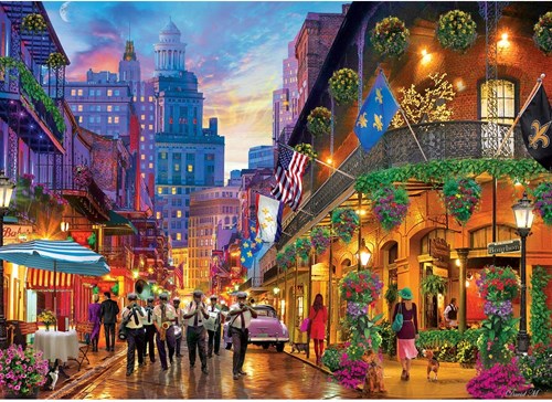 Master Pieces puzzle New Orleans Style 1000 pièces coloré