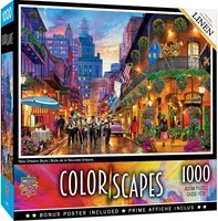 Master Pieces puzzle New Orleans Style 1000 pièces coloré-2