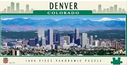 Master Pieces puzzel Denver Colorado - 1000 stukjes panorama