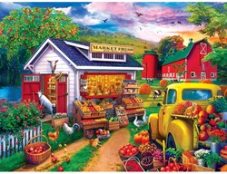 Master Pieces puzzle Farmer's Market Market Fresh Morning 750 pièces