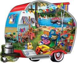 Master Pieces puzzle Happy Campers 1000 pièces multicolore