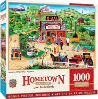 Master Pieces puzzle Hometown Gallery Appleton BBQ 1000 pièces-2