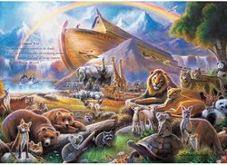 Master Pieces puzzle Arche de Noé 500 pièces jouet éducatif