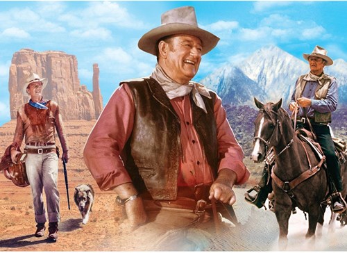 Master Pieces puzzle John Wayne On the Trail puzzle 1000 pièces