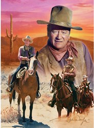 Master Pieces puzzle John Wayne cowboy puzzle 1000 pièces