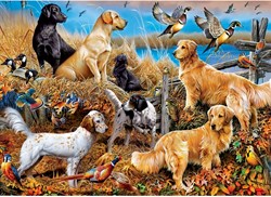 Master Pieces puzzle Mossy Oak Man's Best Friends 1000 pièces