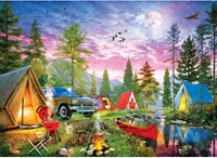 Master Pieces puzzle Mossy Oak River Camp Twilight 1000 pièces