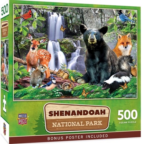 Master Pieces puzzle National Parks Shenandoah 500 pièces plaisir garanti-2