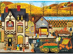 Master Pieces puzzle Harvest Street Party XXL EZ Grip 500 pièces
