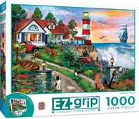 Master Pieces puzzle XXL Gardiens du Phare 1000 pièces XL carton-2