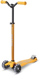 Micro Trottinette Maxi Deluxe Pro LED Jaune