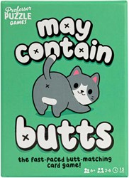 Professor Puzzle kaartspel May Contain Butts voor kinderen en volwassenen