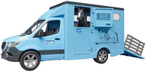 Bruder Mercedes-Benz Sprinter véhicule de transport d’animaux avec cheval-2