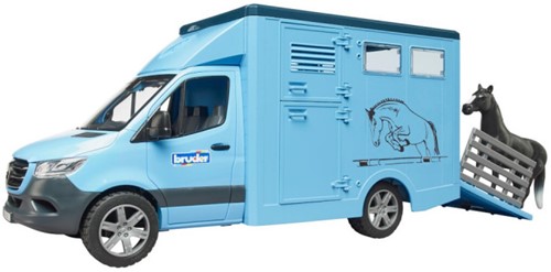Bruder Mercedes-Benz Sprinter véhicule de transport d’animaux avec cheval-3