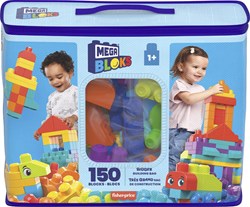 Mattel Mega Bloks blocs de construction - Grand sac de rangement 150 pièces jouet coloré