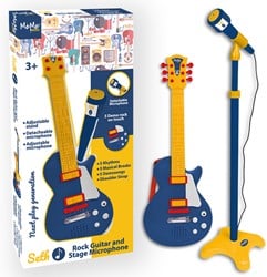 MeMe MeMe Rock Gitaar en Podium Microfoon Seth