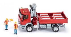 Siku camion jouet Mercedes-Benz Atego avec grue - échelle 1:50
