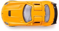 Siku Mercedes-Benz SLS AMG Black Series sportauto geel met openende deuren-2