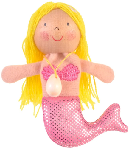 Fiesta Crafts marionnette doigt sirène jouet pour enfants