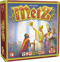 White Goblin Games bordspel Metz strategisch 2 spelers 8+ educatief