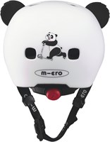 Micro casque vélo enfant 3D Panda avec lumière LED et fermeture magnétique-3