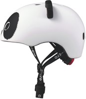 Micro casque vélo enfant 3D Panda avec lumière LED et fermeture magnétique-2