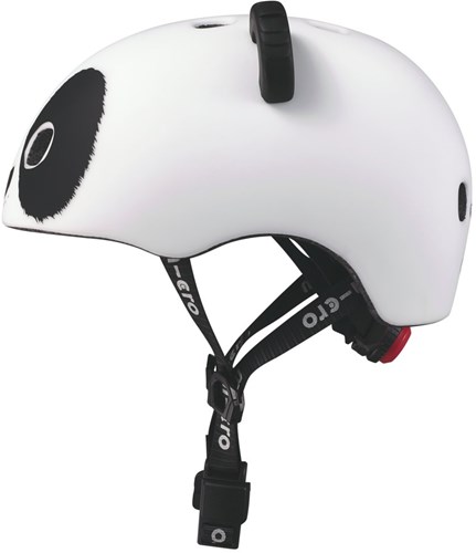 Micro casque vélo enfant 3D Panda avec lumière LED et fermeture magnétique-2