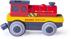 Bigjigs Mighty Red Loco (Batterij aangedreven motor) (6)