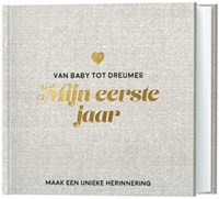 Lantaarn babyboek herinnering - Mijn eerste jaar invulboek baby