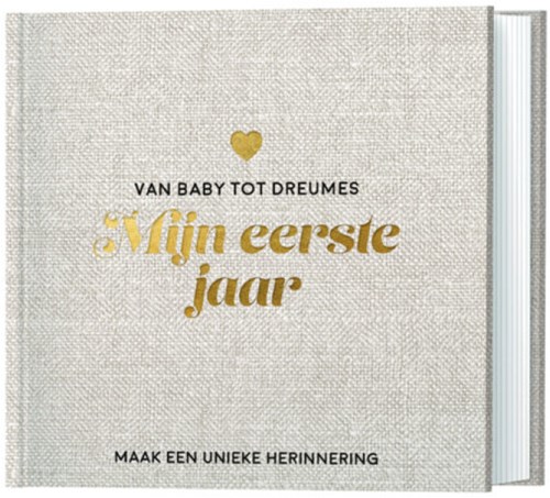 Lantaarn babyboek herinnering - Mijn eerste jaar invulboek baby
