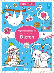 Ballon glitterstickerboek dieren - Creatief stickerplezier voor kinderen