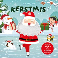 Lantaarn kerstboek kijk- en voelboekje voor peuters en baby's