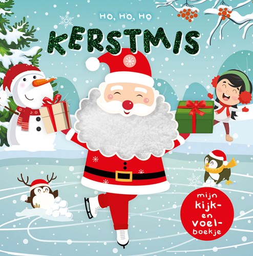 Lantaarn kerstboek kijk- en voelboekje voor peuters en baby's
