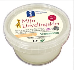 Feuchtmann pâte à modeler blanche 500g - pâte séchage à l'air sans allergènes