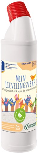 Feuchtmann vingerverf wit 900gr - kinderverf uitwasbaar