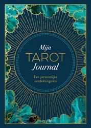 Lantaarn tarot journal luxe dagboek met gouden foliedruk en ruimte voor notities