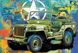 Eurographics Militaire Jeep Tin (550)