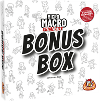 White Goblin Games bordspel MicroMacro Crime City Bonus Box uitbreiding