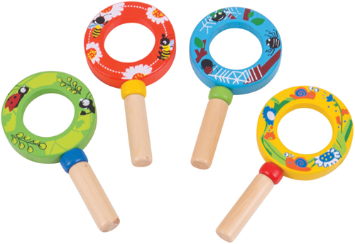 BigJigs loupe jouet en bois - jouet éducatif pour enfants