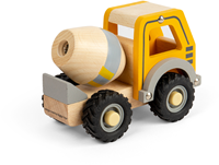 BigJigs camion bétonnière en bois jouet - bois FSC durable-2
