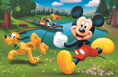 Trefl Mini Puzzle - Mickey & Friends - Disney Standard Characters - 54 Teile