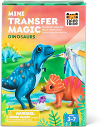 Tiger Tribe dinosaurus speelset mini transfer magic - creatief speelgoed