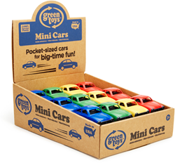 Green Toys mini voertuigen speelgoedauto - assorti duurzaam kunststof
