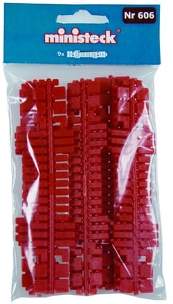 Ministeck bandes colorées orange - accessoire créatif 10 pièces