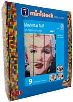 Ministeck mosaïque ART Moviestar XXL Box - 5500 pièces jouet créatif