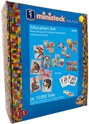 Ministeck jouet mosaïque Family Set - XXL Box - 10000 pièces