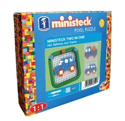 Ministeck mosaïque véhicules petite boîte jouet créatif